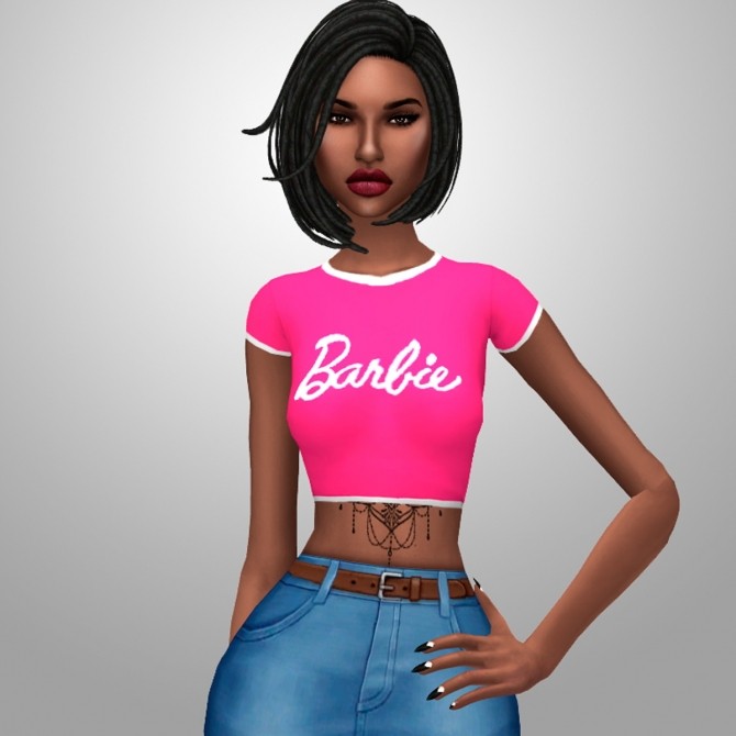 Sims 4 AESTHETIC GIRL TOP at Candy Sims 4