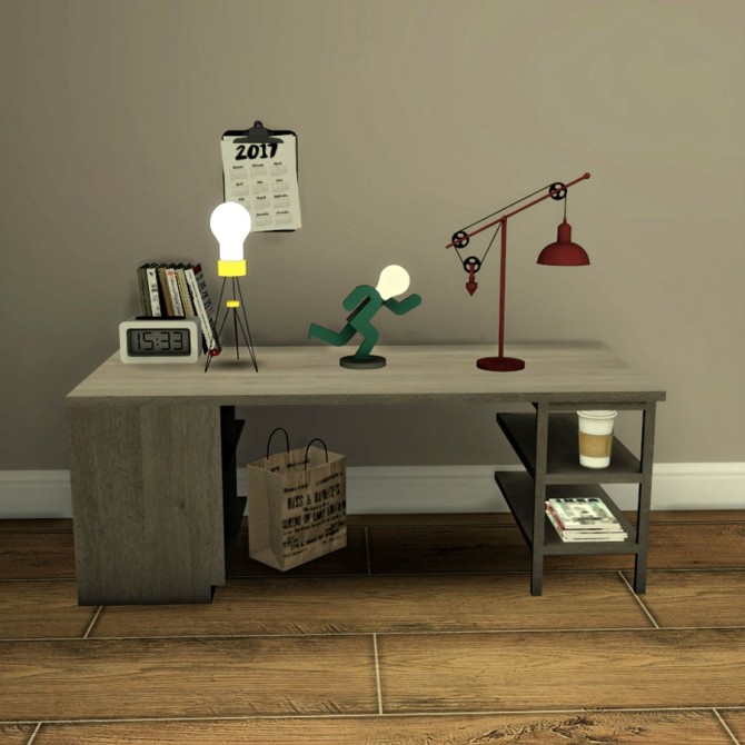 Sims 4 3 New Table Lamps at Leo Sims