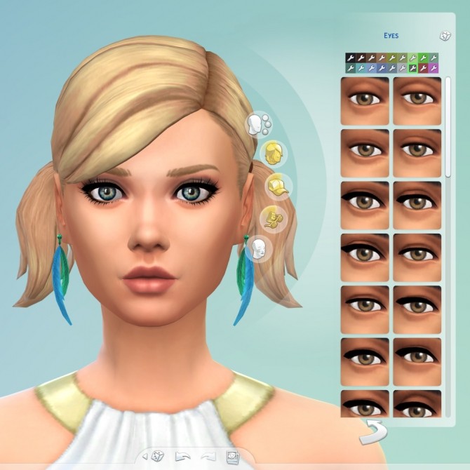 Sims 4 Two tone eyes by TootyTaloola at Mod The Sims