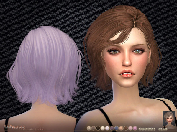 Sims 4 OS0321 hair by wingssims at TSR