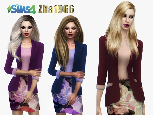 Sims 4 Fun with Floral set by ZitaRossouw at TSR