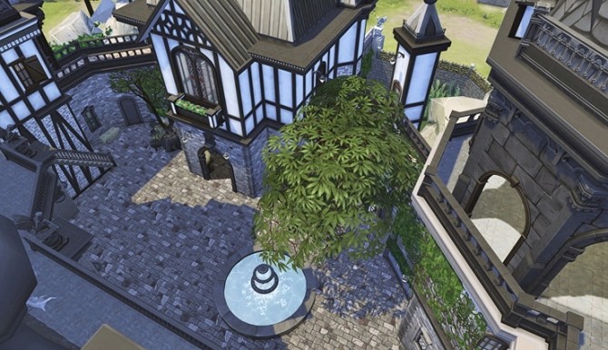 Sims 4 Vampire Castle by Bangsain at My Sims House
