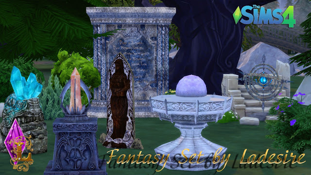 Sims 4 Fantasy Set (26 meshes) at Ladesire