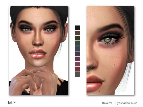 Sims 4 IMF Roxette Eyeshadow N.35 by IzzieMcFire at TSR