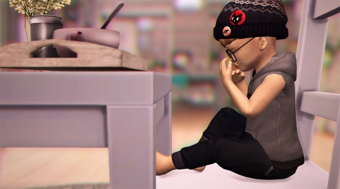 Sims 4 Qnie Toddler Pose N02 at qvoix – escaping reality