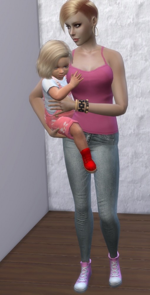 Sims 4 Happy first Birthday Poses for Mother and Toddler by buitefr1 at Mod The Sims