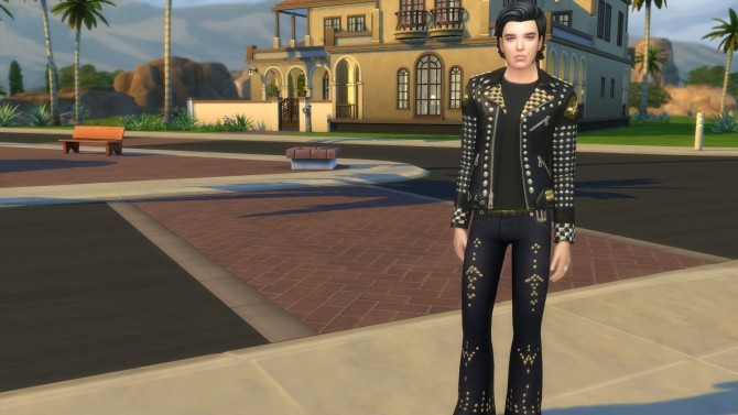 Sims 4 Elvis Presley by Snowhaze at Mod The Sims