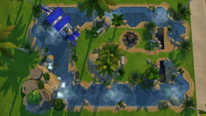 Sims 4 Treasure Island by fatalist at ihelensims