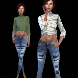 Urban Shirt at Leo Sims » Sims 4 Updates