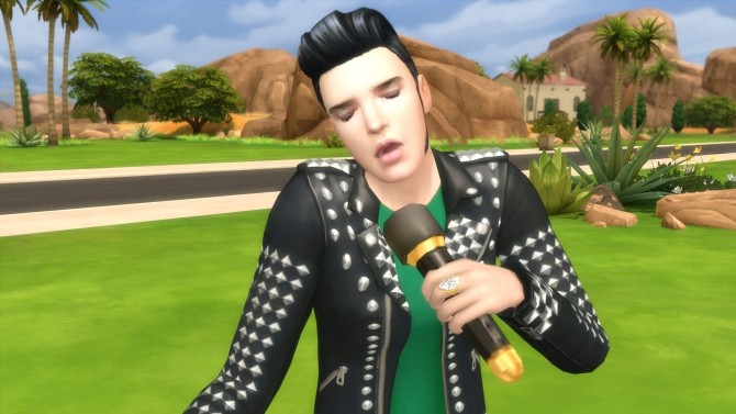 Sims 4 Elvis Presley by Snowhaze at Mod The Sims