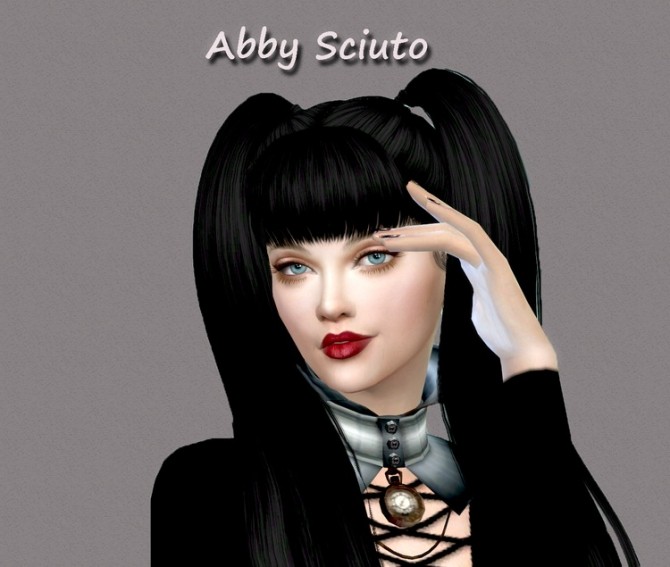 Abby Sciuto by Mich Utopia at Sims 4 Passions. 