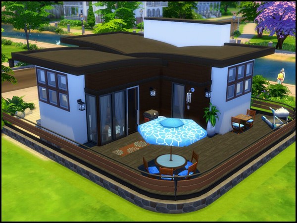 Sims 4 Blaze house by sparky at TSR