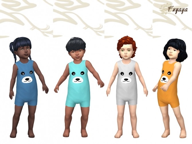 Sims 4 Animal onesies by Fuyaya at Sims Artists