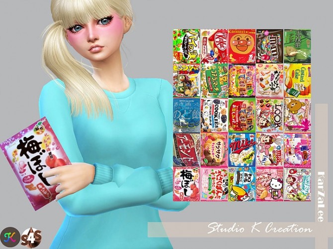 Sims 4 SKC Handle Snacks Pack at Studio K Creation