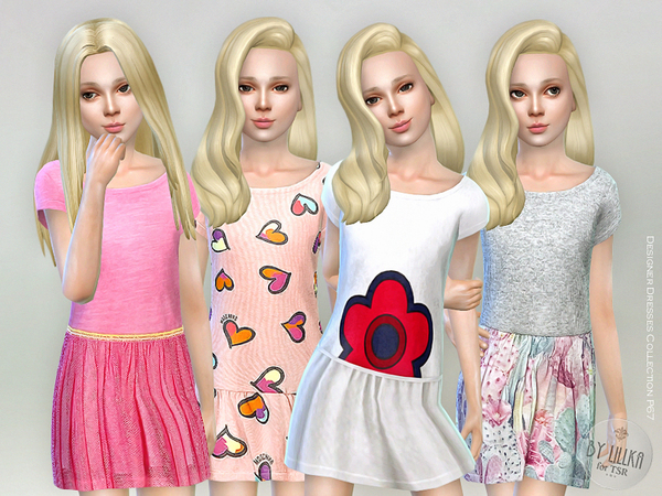 Sims 4 Designer Dresses Collection P67 by lillka at TSR