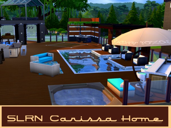 Sims 4 SLRN Carissa Home by selarono at TSR