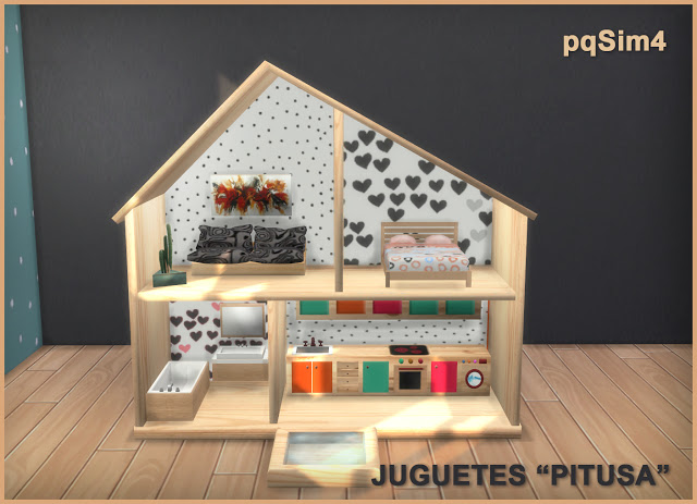 Sims 4 Pitusa toys part 2 by Mary Jiménez at pqSims4