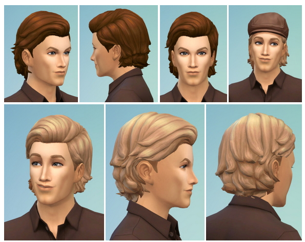 After Hour Hair at Birksches Sims Blog » Sims 4 Updates