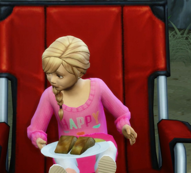 Sims 4 Little SideBraid for Toddler at Birksches Sims Blog