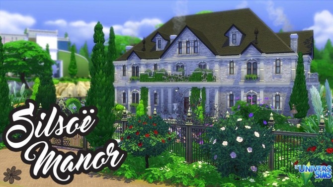 Sims 4 Silsoe Manor by Lyrasae93 at L’UniverSims