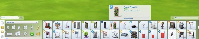 Sims 4 Get Fruity Vines of Prosperity by Snowhaze at Mod The Sims