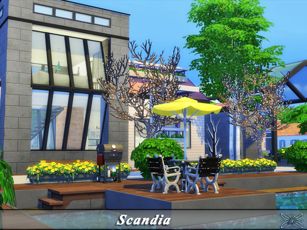 Sims 4 Scandia dress by Danuta720 at TSR