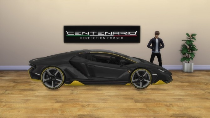 Sims 4 Lamborghini Centenario at LorySims