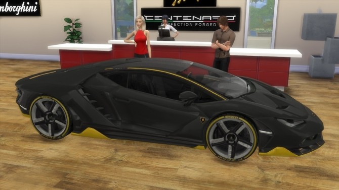 Sims 4 Lamborghini Centenario at LorySims