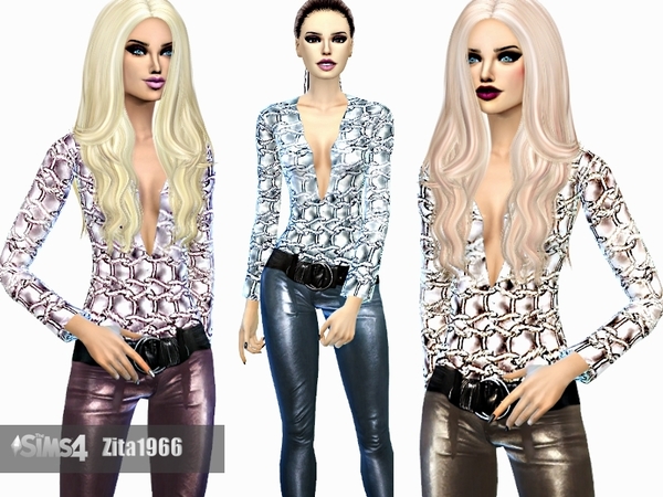 Sims 4 Glimmer outfit by ZitaRossouw at TSR