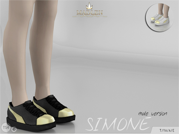 Sims 4 Madlen Simone Shoes M by MJ95 at TSR