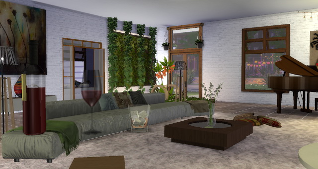 Sims 4 Urban Eco House at Lily Sims