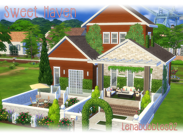 Sims 4 Sweet Haven house by lenabubbles82 at TSR