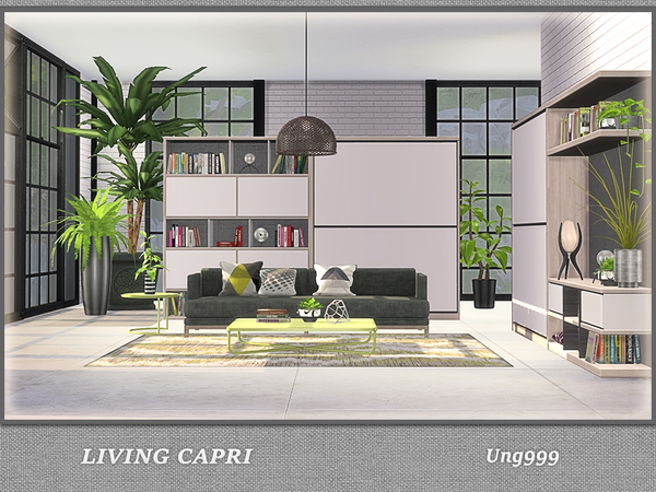 Sims 4 Living Capri by ung999 at TSR