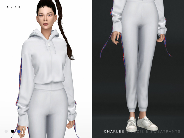 Sims 4 Charlee Hoodie & Sweatpants by SLYD at TSR