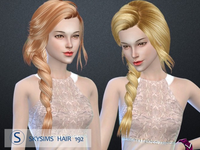 Sims 4 Skysims hair 192 (Pay) at Butterfly Sims