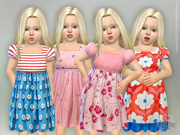 Sims 4 Toddler Dresses Collection P14 by lillka at TSR