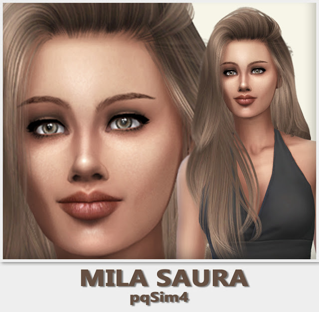 Sims 4 Mila Saura at pqSims4