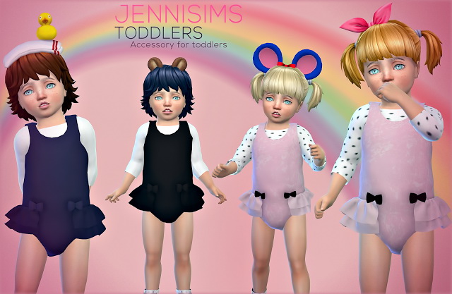 Sims 4 4 Acc Set Toddlers at Jenni Sims