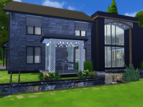 Sims 4 Landum house by Suzz86 at TSR