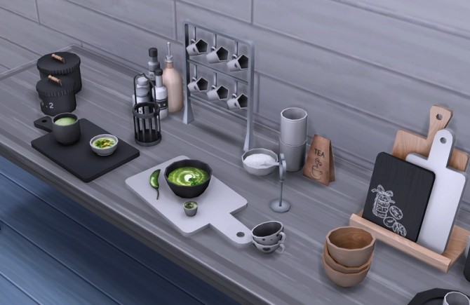 Sims 4 Mona clutter at Soloriya
