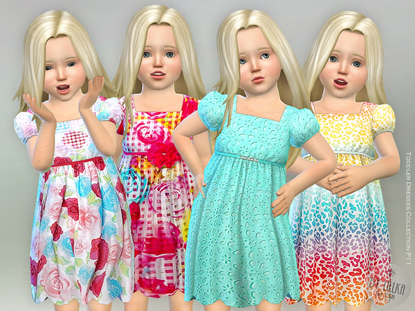Sims 4 Toddler Dresses Collection P11 by lillka at TSR