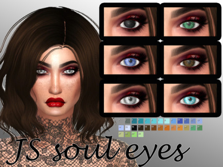 Soul eyes by JigglySimmer at TSR