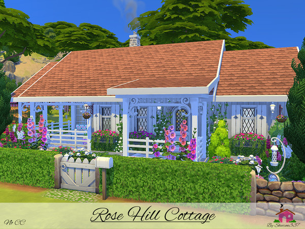 Sims 4 Rose Hill Cottage by sharon337 at TSR