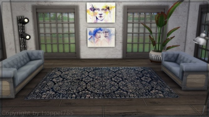 Sims 4 12 Old Rugs at Hoppel785