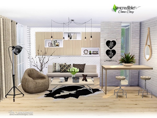 Sims 4 Come Cozy Living Room