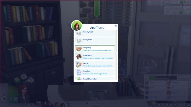 Sims 4 More CAS Traits updated for toddler patch by chingyu1023 at Mod The Sims