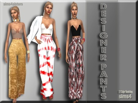 Designer Pants by sims4sisters at TSR