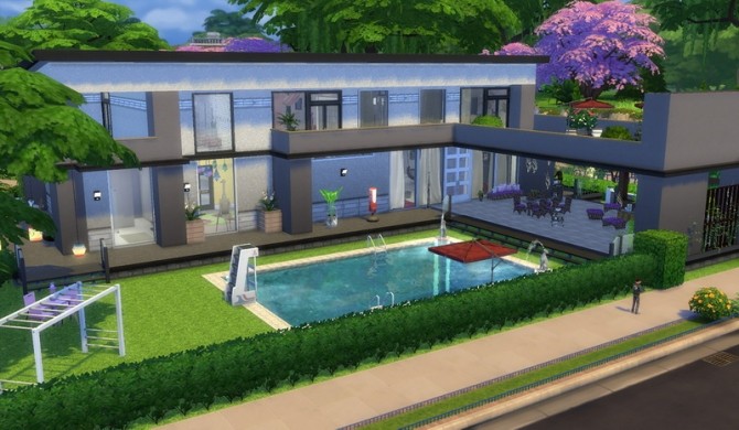 Sims 4 Idealist Villa by patty3060 at Mod The Sims
