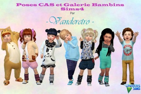 Face Poses toddler CAS and GALLERY by Vanderetro at L’UniverSims