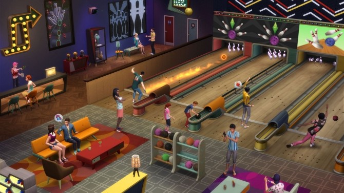 Sims 4 The Sims 4 Bowling Night Stuff released!